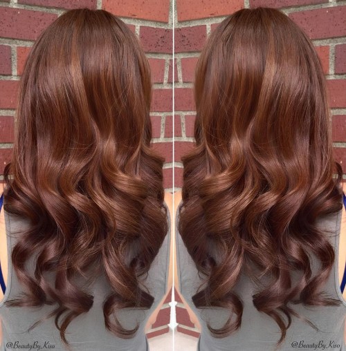 1 средне-коричневый с легкими бликами 1 1 1 - Коричневый цвет волос: оттенки, фото, покраска, как красить