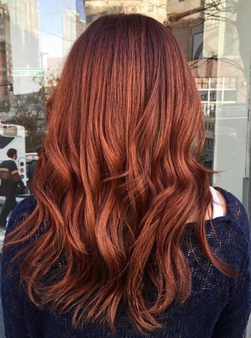 30 красных с каймой 1 - Коричневый цвет волос: оттенки, фото, краска, как красить