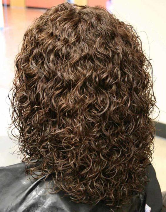 Химическая завивка волос крупные локоны на средние волосы фото, хим завивка крупные локоны, химическая завивка до и после
