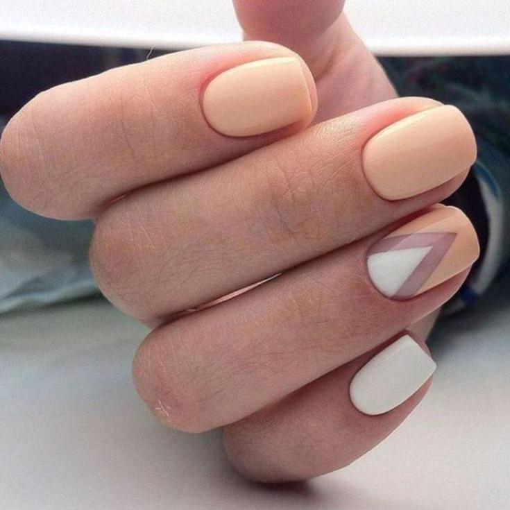 Дизайн ногтей пастельные тона на короткие ногти