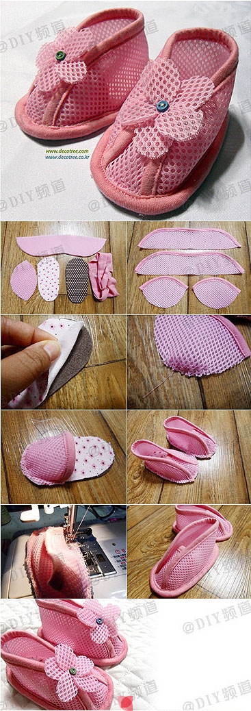 How-to-sew-cute-DIY-baby-shoes-step-by-step-tutorial-instructions