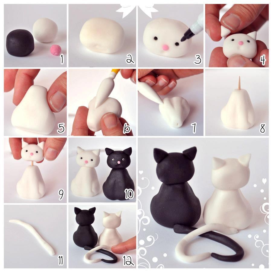DIY-Clay-Cute-Cat