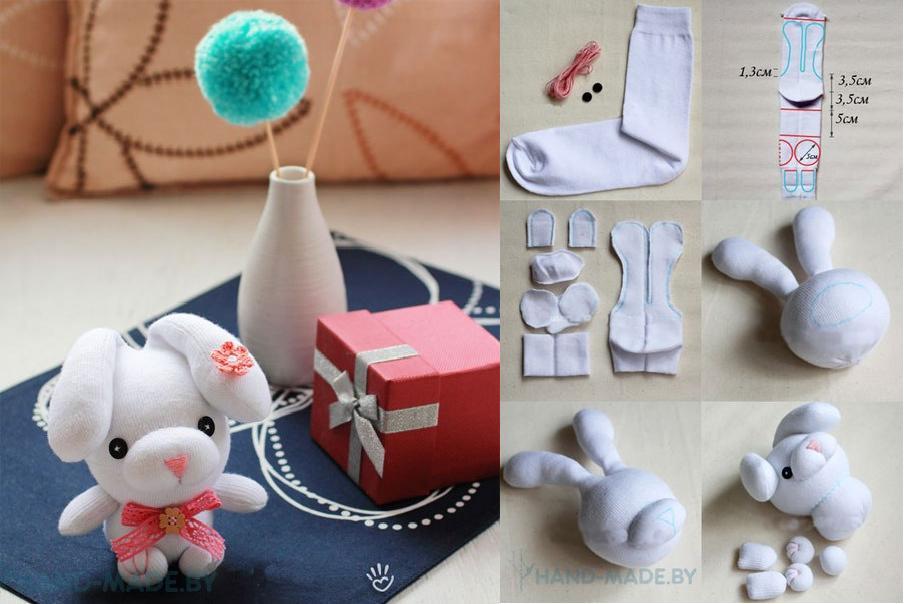 DIY-Cute-Sock-Rabbit