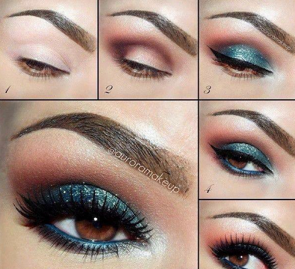 Shimmery-Eye-Makeup