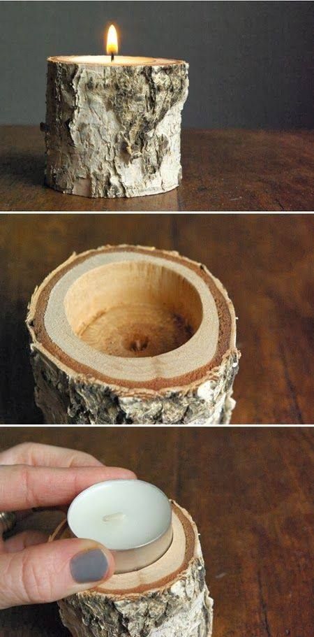 Wooden-Candle-Holder