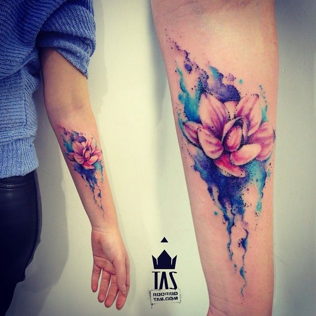 Красивые цветочные татуировки