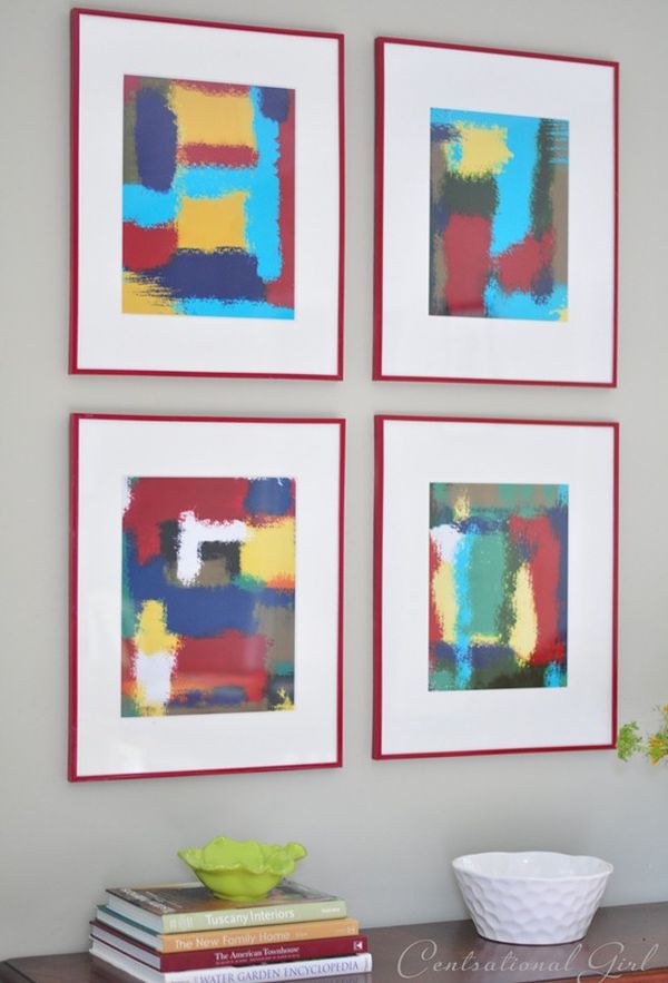 Abstract-wall-art-frames