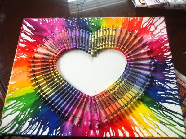 Multicolored-heart-with-melted-crayons