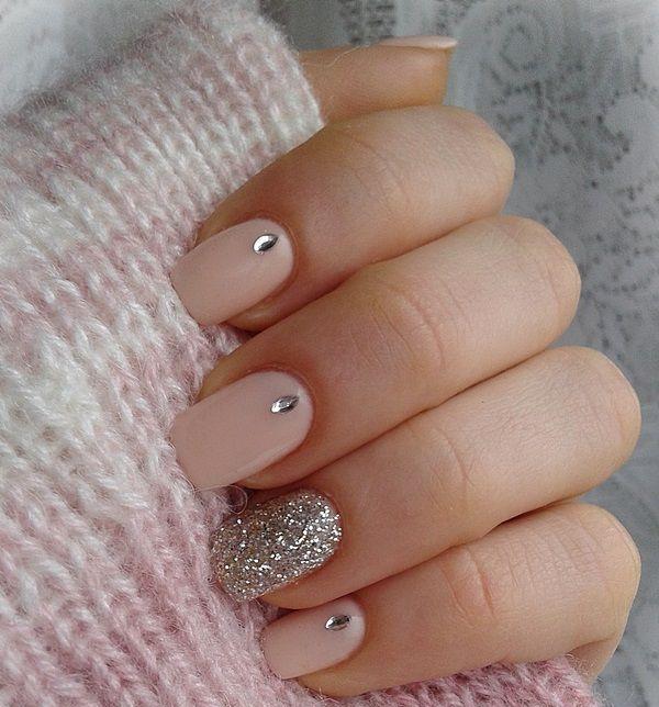 neutral-nails-sparkly