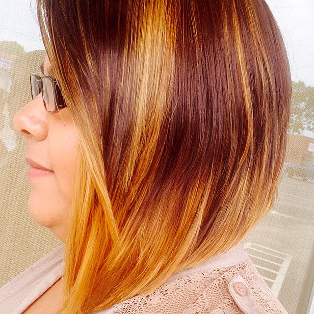 Chocolate-Brown-to-Golden-Ombre