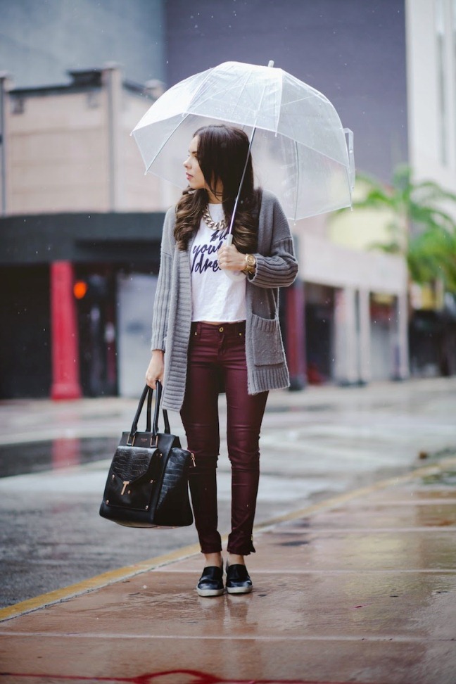 Rainy Day Outfit 2
