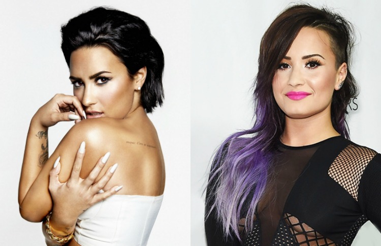 Demi Lovatto-before-after
