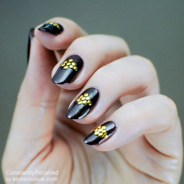 easy-manicure-ideas-studs-nails-8